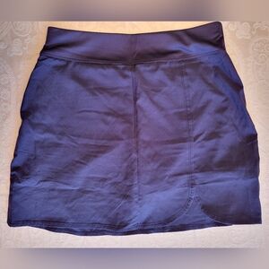 Callaway Women's Navy Blue Skort, Cute Cut Out Dots, Small, NWOT